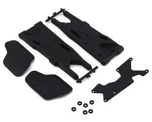TLR244070 - Team Losi Racing 8IGHT XT Rear Arms w/Mud Guards & Inserts (2) - Picture 1 of 2