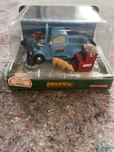 Vintage Craftsman Lemax Village Collection Handwerker Tisch Akzent 2010 # 13923 - Bild 1 von 5