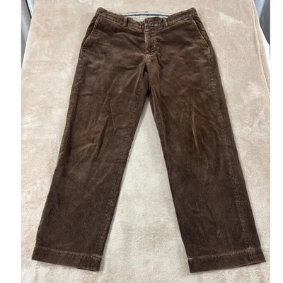 Pantalones de pana vintage Y2KL Polo Ralph Lauren para hombre 33x30 marrón Foto 1 de 4