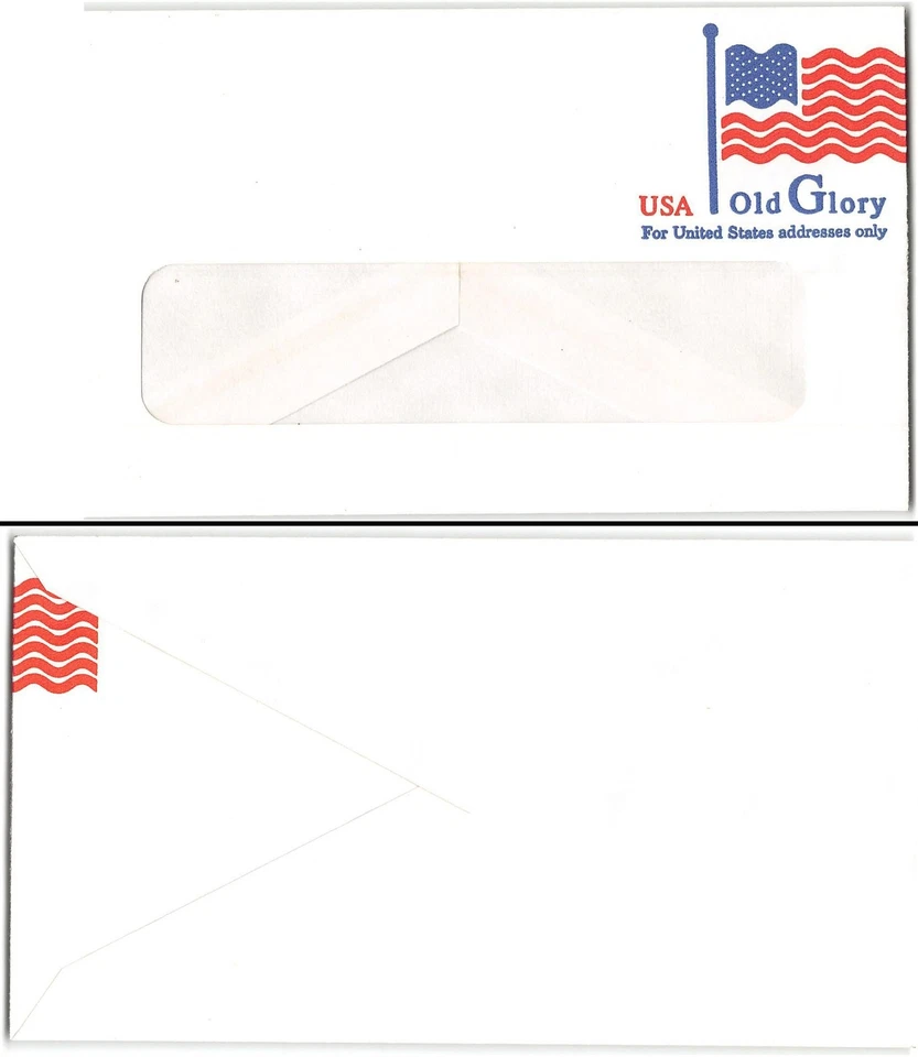 US #U634 Mint Postal Stationery, Entire, 1995, 32c, Flag, Windowed, #6 - Image 1 of 1