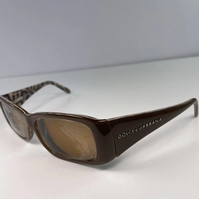 Dolce & Gabbana Leopard Sunglasses DG 4008 565/73 Italy 57/16 130 FRAMES ONLY - Image 1 of 4