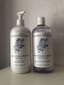 Crabtree & Evelyn Nantucket Briar Körperlotion + Bad & Duschgel Set 16,9oz Neu - Bild 1 von 7