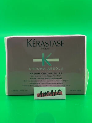 KÊRASTASE CHROMA ABSOLU 200 ml Masque filler combleur profond Cheveux colorés Kérastas