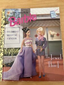 Vintage A Little Golden Book Barbie le voleur de bijoux