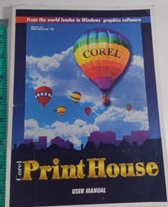 Corel Print House for Windows 95 manual only no cd - Picture 1 of 2