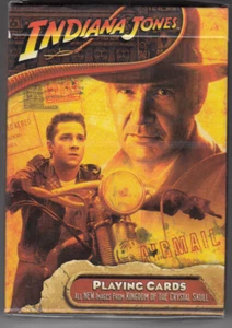 INDIANA JONES REINO DE LA CALAVERA DE CRISTAL CARTAS "SELLADAS" por CARTAMUNDI - Imagen 1 de 2