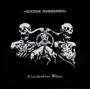 Satanic Warmaster ‎- Split LP Black Vinyl NEW RECORD Cult Black Metal - Picture 1 of 1