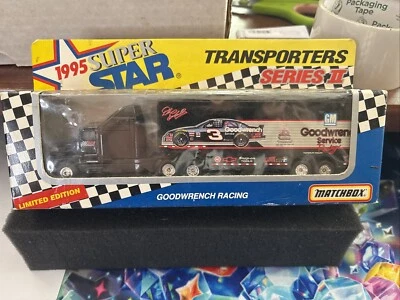 Matchbox Nascar 1995 Super Star Transporters Serie II Dale Earnhardt 3  Foto 1 de 4