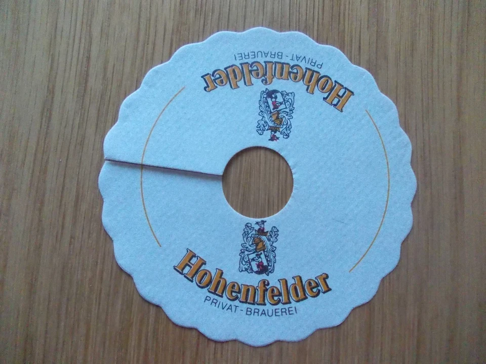 altes Pilsdeckchen Brauerei Hohenfelder Langenberg - Bild 1 von 1