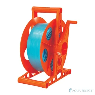 AQUA SELECT® Aqua Select Swimming Pool Backwash Hose Reel & Includes 100' Hose