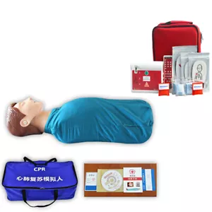 Modelo de maniquí de RCP para entrenamiento de primeros auxilios reanimación emergencia y entrenador de DEA - Imagen 1 de 7