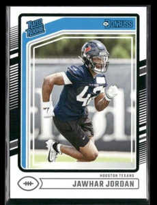 2024 Donruss #390 Jawhar Jordan Houston Texans Rookie - Picture 1 of 2