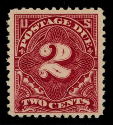 США Scott # J32, VF, новый NH, PSE класса 80, 2 сертификаты, SCV $240 (56807) - Изображение 1 из 2