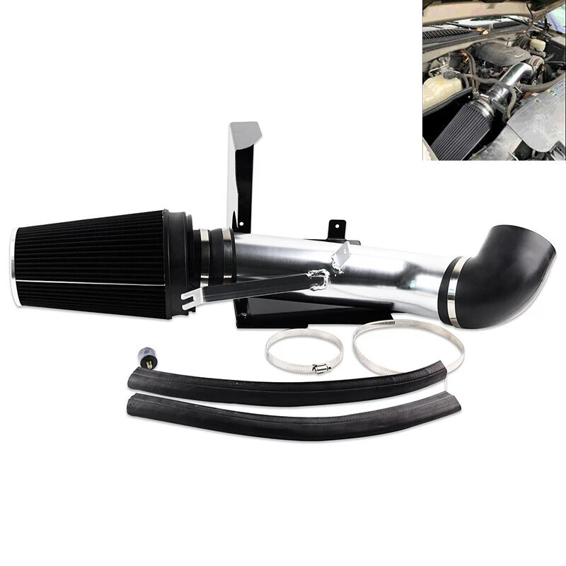 4" Cold Air Intake Induction Kit Filter for Ford 99-06 Silverado 1500 2500 Black Foto 1 de 4
