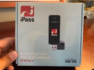 Sierra Wireless USB 598 Broadband USB Modem Network A Vintage iPass - Picture 1 of 10