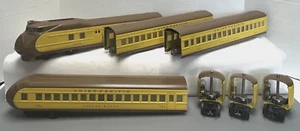 LIONEL O-GAUGE 752W UNION PACIFIC LOCOMOTIVE SET WITH BANANA WHISTLE - REPAINTED - Picture 1 of 17