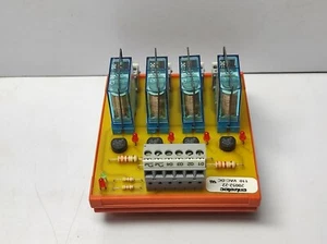 Entrelec 20052-22 4Channel Relay Module RM421A 110AC/DC 10A 0020 052 22 - Picture 1 of 6