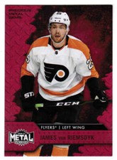 20/21 2020 SKYBOX METAL UNIVERSE JAMES VAN RIEMSDYK #22 PMG RED 100 PRECIOUS GEM