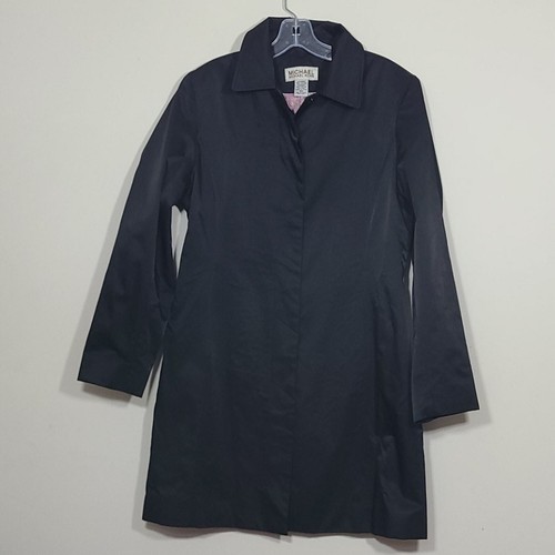 Cappotto trench Michael Kors con bottoni nero taglia S M