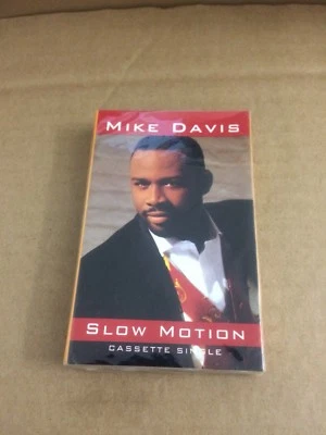 MIKE DAVIS SLOW MOTION FACTORY SEALED CASSETTE SINGLE C38 - Image 1 of 4