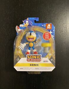 Sonic The Hedgehog 30th Anniversary - Sonic 4 Inch Figure By Jakks | New ✅