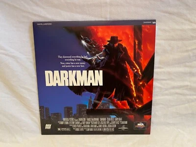 DARKMAN 12” Laserdisc LD  LIAM NEESON Sci Fi Horror - Image 1 of 4