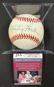 Whitey Ford Signed Autographed Rawlings OAL Baseball JSA - Picture 1 of 2