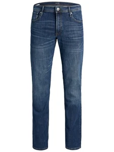 jack jones jeans uomo elasticizzato taglie forti regular slim fit 60 62 64 66 68 - Imagen 1 de 8