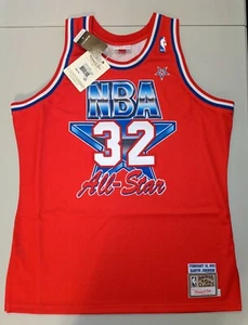 Magic Johnson Mitchell & Ness Los Angeles Lakers 1991 All Star Trikot 48 XL Neu mit Etikett - Bild 1 von 6