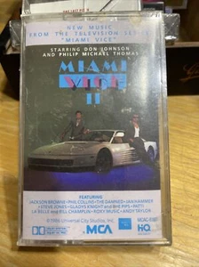 Miami Vice II (2) Soundtrack Cassette Tape - Picture 1 of 2