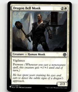 MTG Dragon Bell Monk Mystery Booster - Iconic Masters 017/249 Regular Common - Picture 1 of 1