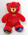 Peluche Captain Marvel Build-A-Bear, animal en peluche rouge étincelant collection