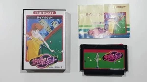 Side Pocket (Boxed) Famicom NES Japan Import Used SAME DAY FREE SHIPPING - Foto 1 di 3
