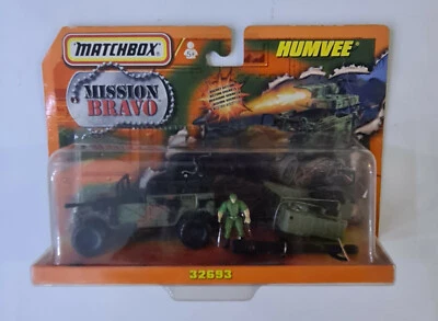 MATCHBOX 1998 MISSION BRAVO HUMVEE Blister 32693 NEW UNOPENED NOS - Image 1 of 4