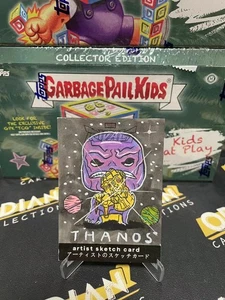 2025 Rivals Japan Studio MARVEL Thanos AP Sketch Card 1/1 - Picture 1 of 2