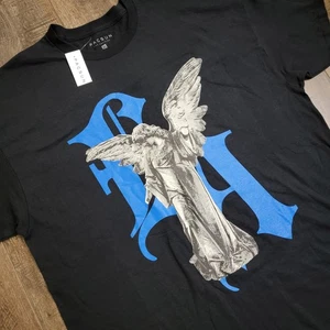 PacSun Los Angeles Tshirt Herren XL Schwarz Grafik City of Angels Neu mit Etikett - Bild 1 von 9