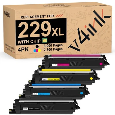 TN229XL Toner Cartridge For Brother HL-L3280CDW L3220CDW MFC-L3780CDW 4-Pack - Image 1 of 2