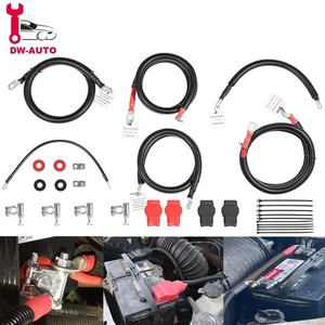 Battery Cables Kit For 2003-2007 Ford Superduty F250 F350 F450 6.0L Powerstroke - Picture 1 of 20
