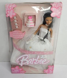 2004 Mattel Barbie doll - #G19072 Beautiful Bride African American Please Read - Picture 1 of 14
