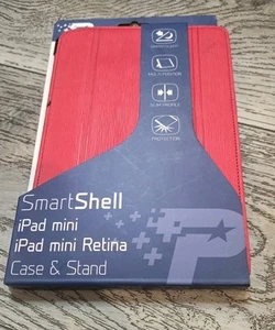 Case & Stand Smart Shell IPad Mini Red New - Picture 1 of 4