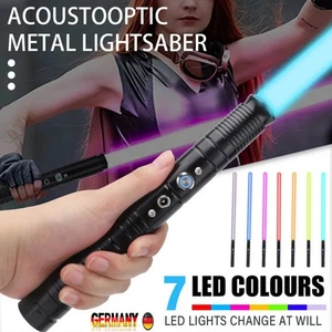 77cm Star Wars FX Lichtschwert Laserschwert mit Soundeffekten 7 Farben RGB LED - Bild 1 von 20