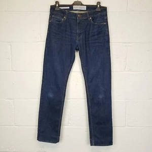 Jeans Diesel Austin W31 L30 rectos elásticos tiro bajo para hombre azul oscuro (etiqueta 32/32) - Imagen 1 de 14