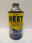 Demert Heet Gas Line Anti-Freeze 12 Oz. Steel Cone Top Can Chicago. Illinois