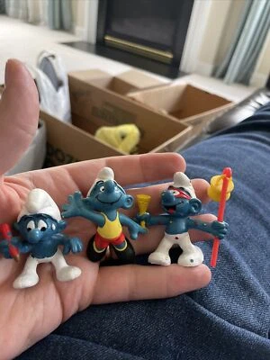 Figuras PVC Pitufos 20107 Carnaval Pitufo Fiesta Año Nuevo Estudiante Baloncesto Foto 1 de 4