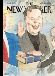 The New Yorker Magazine Jan 20,2025 Elon Musk- Donald Trump - Picture 1 of 1