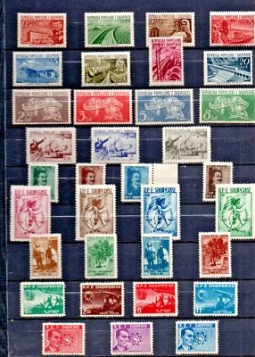 ALBANIA 1953/1964 COLLECTION OF STAMPS AND BLOCKS IN MNH QUALITY-CV 1183 EURO - Image 1 of 4