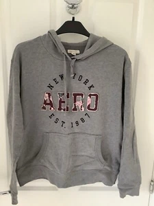Aeropostale Ladies Grey Hooded Sweatshirt. Size XL. Very Good Condition - Picture 1 of 3