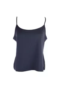 Alfani Black Adjustable Spaghetti Strap Cami 12 - Picture 1 of 2