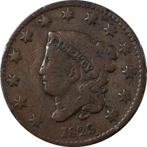 1829 Large Cent Great Deals From The Executive Coin Company Cover
