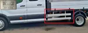 Ford Transit double cab crash rails. Side guards without corner pillars. - Picture 1 of 7